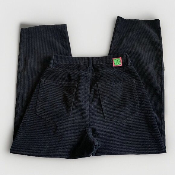 Empyre Tori 90s‎ Black Corduroy Skate Pants Y2K Women’s Size 3 - Picture 2 of 8